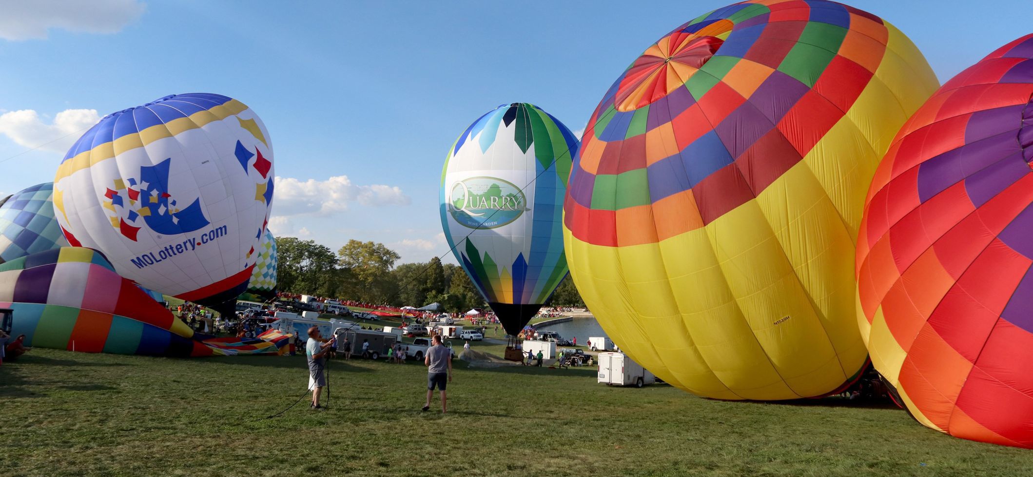 The 46th annual Great Forest Park Balloon Race
